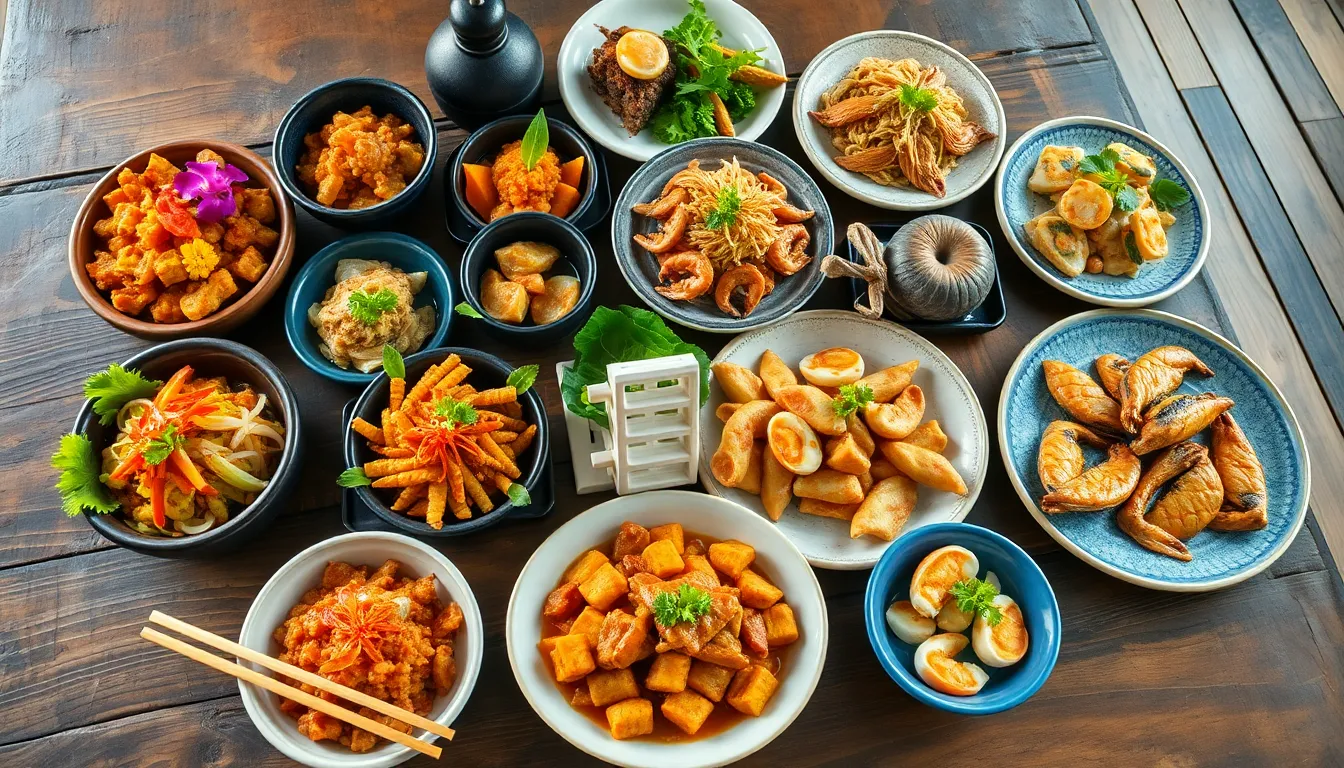 차탄 어항 해산물