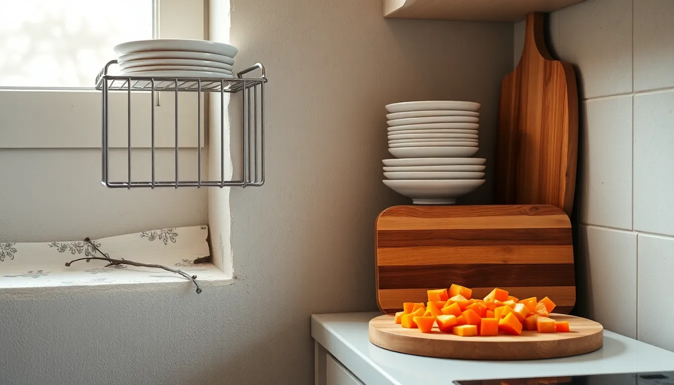 주방 수납 아이디어